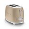 Smeg 50's Style Toaster TSF01CHMEU Champagne