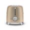 Smeg 50's Style Toaster TSF01CHMEU Champagne