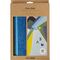 Creativ Company - Foam Sheets, size 14x25 cm, thickness 2 mm, blue/green harmony, 12 sheet/ 1 pack (790481) / Toys