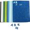 Creativ Company - Foam Sheets, size 14x25 cm, thickness 2 mm, blue/green harmony, 12 sheet/ 1 pack (790481) / Toys