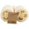 Creativ Company - Natural Loofah Sponge - Light Natural - L: 10 cm, Dia: 5,5-8 cm, 2 pc/1 pack (70028) / Toys