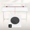 Huzaro Hero 1.9 RGB White Gaming Desk