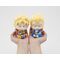 Dragon Ball DAIMA Look Up PVC Figures 2-Pack Super Saiyan Son Goku (mini) & Super Saiyan Vegeta (mini) 11 cm (with gift)