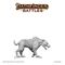 Pathfinder Battles Deep Cuts Unpainted Miniature Hyaenodon 13 cm