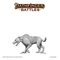 Pathfinder Battles Deep Cuts Unpainted Miniature Hyaenodon 13 cm