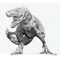 Dungeons & Dragons Nolzur's Marvelous Miniatures Unpainted Miniature Tyrannosaurus Zombie 20 cm