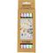 Creativ Company - Textile markers, line 2,3+3,6 mm, pastel colours, 6 pc/ 1 pack (334829) / Toys