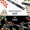 Sharpie - Creative Marker Acrylic Paint Pens - Bullet Tip Water-Based Paint Markers - Black - 6 Count (SKU: 2218123) / Toys