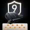 Orico Twin Reach 45W USB-A + USB-C Car Charger with Two Retractable USB-C Cables - Black