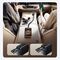Orico Twin Reach 45W USB-A + USB-C Car Charger with Two Retractable USB-C Cables - Black