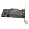 Orico PDM2 PCI-E 3.0 x4 Expansion Card for M.2 NVMe and SATA Drives - Black