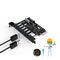 Orico PVU3 PCI-E 7x USB 3.0 Expansion Card for Desktop - Black
