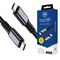 3mk Hyper Cable N-SERIES USB-C / USB-C Thunderbolt 4 2m 48V / 5A 40Gb/s 240W 8K60Hz - black