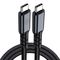 3mk Hyper Cable N-SERIES USB-C / USB-C Thunderbolt 4 2m 48V / 5A 40Gb/s 240W 8K60Hz - black