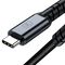 3mk Hyper Cable N-SERIES USB-C / USB-C Thunderbolt 4 2m 48V / 5A 40Gb/s 240W 8K60Hz - black