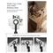 Spigen S582W Bluetooth Selfie Stick - Black
