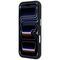 Mercedes Leather Semi Wrap Wood Effect MagSafe Case for iPhone 17 Pro Max - Black