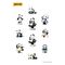 Panda Roll Blind Box Figures Assortment Ballet Performance 7 cm (8)