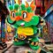 Teenage Mutant Ninja Turtles x Grape Brain Vinyl Figure Michelangelo 24 cm