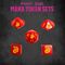 Magic the Gathering Dice and Token Pack Red Mana