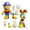 Garfield Action Figures 2 Pack Pirate Garfield and Pirate Odie