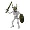 Immortal Champions Action Figure Undead Skeletal Guardian 14 cm