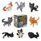Warrior Cats Mini Figures Blind Box Mystery Figures Series 1 6 cm Display (12)