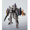 Macross 7 Hi-Metal R Action Figure VF-0S Phoenix (Roy Focker Use) & QF-2200D-B Ghost Set 14 cm