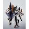 Macross 7 Hi-Metal R Action Figure VF-0S Phoenix (Roy Focker Use) & QF-2200D-B Ghost Set 14 cm
