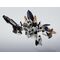 Macross 7 Hi-Metal R Action Figure VF-0S Phoenix (Roy Focker Use) & QF-2200D-B Ghost Set 14 cm