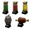 Monster Hunter Desktop Figure Mini Figures Blind Box Assortment (6)
