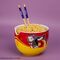 KPop Demon Hunters Ramen Bowl with Chopsticks Mira Spice Queen