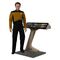 Star Trek: The Next Generation Action Figure 1/6 Chief Miles O'Brien with Transporter Console 30 cm