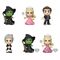 Wicked Minis Mini Figures 5 cm Display (12)
