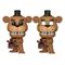 Funko Fusion POP! Games Vinyl Figures Freddy Fazbear with Pizza Launcher w/CH 9 cm Assortment (6)