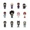 Wednesday Mini Figures PDQ 5 cm Display (12)