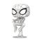 Marvel POP! Vinyl Figure Sketched - Spider-Man 9 cm