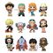 One Piece Mini Figures PDQ 5 cm Display (12)