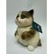 Fun Maker Squishy Fidget Toy Dark Brown Cat 11 cm