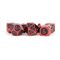 FanRoll  Dice Set Red with Black Enamel (7)