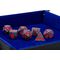 Dragon Storm Sharp Edge Silicone Dice Set Black Dragon Scales (7)
