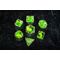 Dragon Storm Inclusion Dice Set Green Dragon (7)