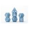 FanRoll Sharp Edge Silicone Dice Set Volcanic Soot (7)