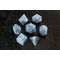 FanRoll Sharp Edge Silicone Dice Set Volcanic Soot (7)