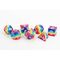 FanRoll Sharp Edge Silicone Dice Set Rainbow (7)