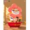 I Am Not Fat Tiger Statue 1/7 Alexander the Tiger Rich Flower 20 cm