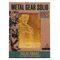 Metal Gear Solid 2 Ingot Snake 24k Gold Plated Limited Edition