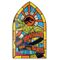 Jurassic Park Ingot Stained Glass Style Metal 11 cm
