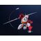 Starknight Tekkaman Plastic Model Kit Moderoid Tekkaman 16 cm