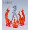 The Simple Effect Parts for Figures Flames: Red